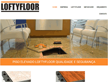 Tablet Screenshot of loftyfloor.com.br